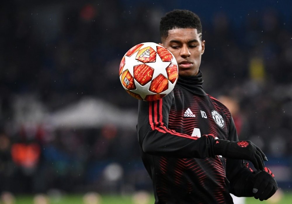 Marcus Rashford prolonge son contrat à Manchester United. AFP
