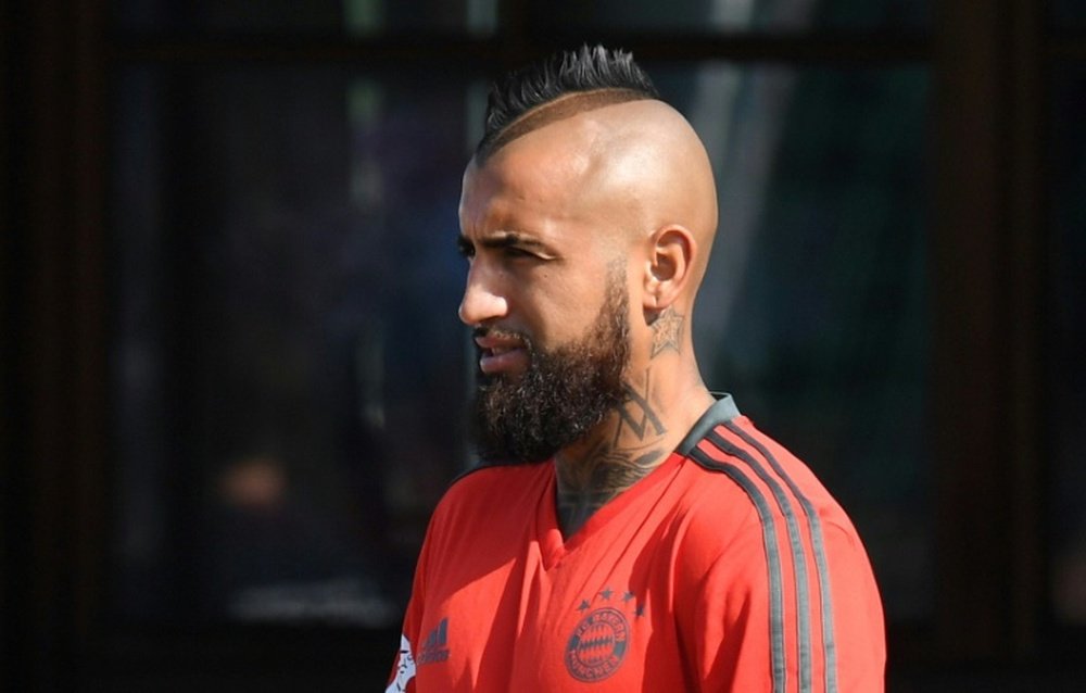 Vidal est déjà un joueur du Barça. AFP