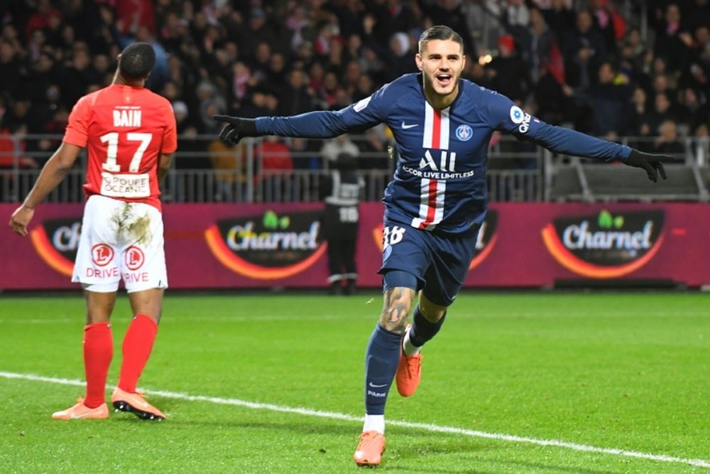 PSG está perto de fechar o acordo por Icardi. AFP