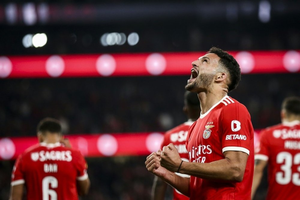 O Benfica assusta a Europa! AFP