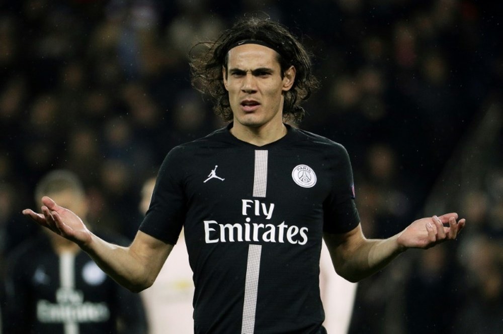 PSG with no offers for Cavani. AFP