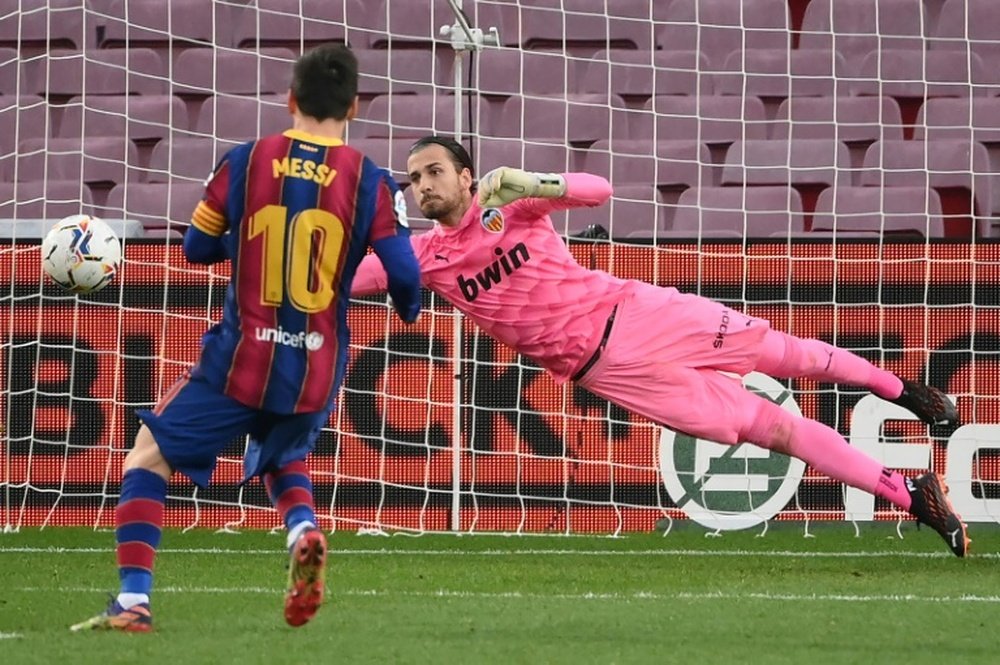 Messi multiplica os seus números nos últimos cinco jogos. AFP