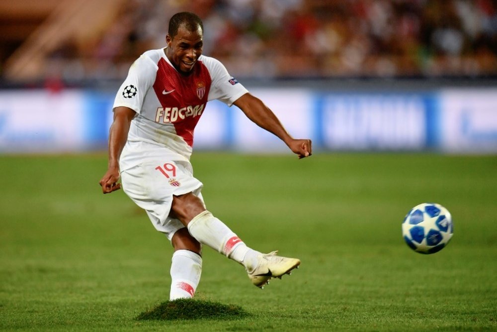 Le défenseur de Monaco Djibril Sidibé. AFP