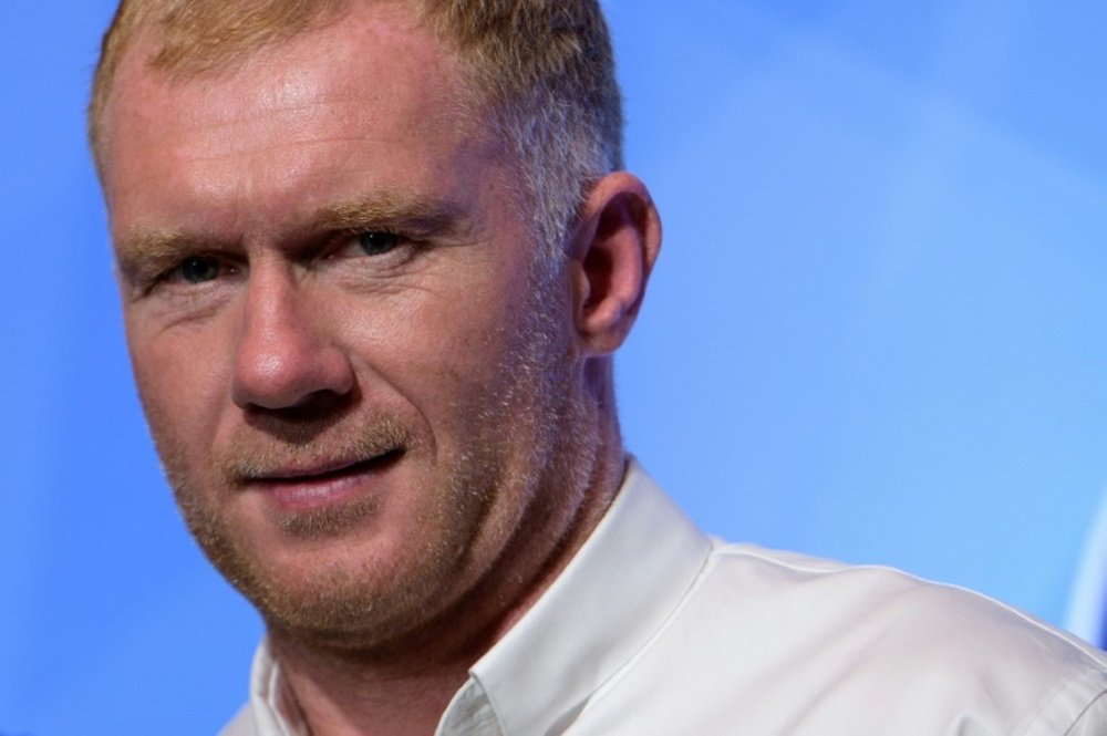 Scholes dimitió en el Oldham. AFP