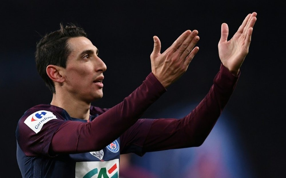 Di Maria admits players will be leaving PSG in summer. AFP