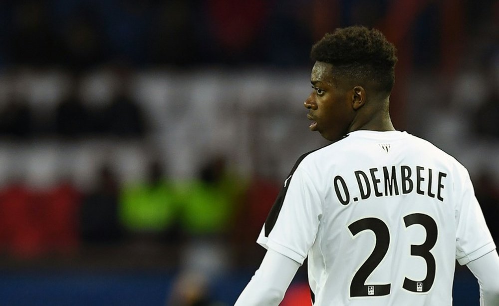 Rennes' Ousmane Dembele has had an impressive season. BeSoccer
