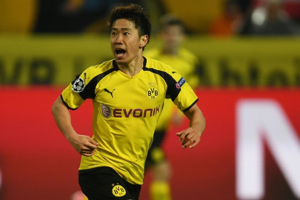 Kagawa amplía su contrato con el Borussia. AFP