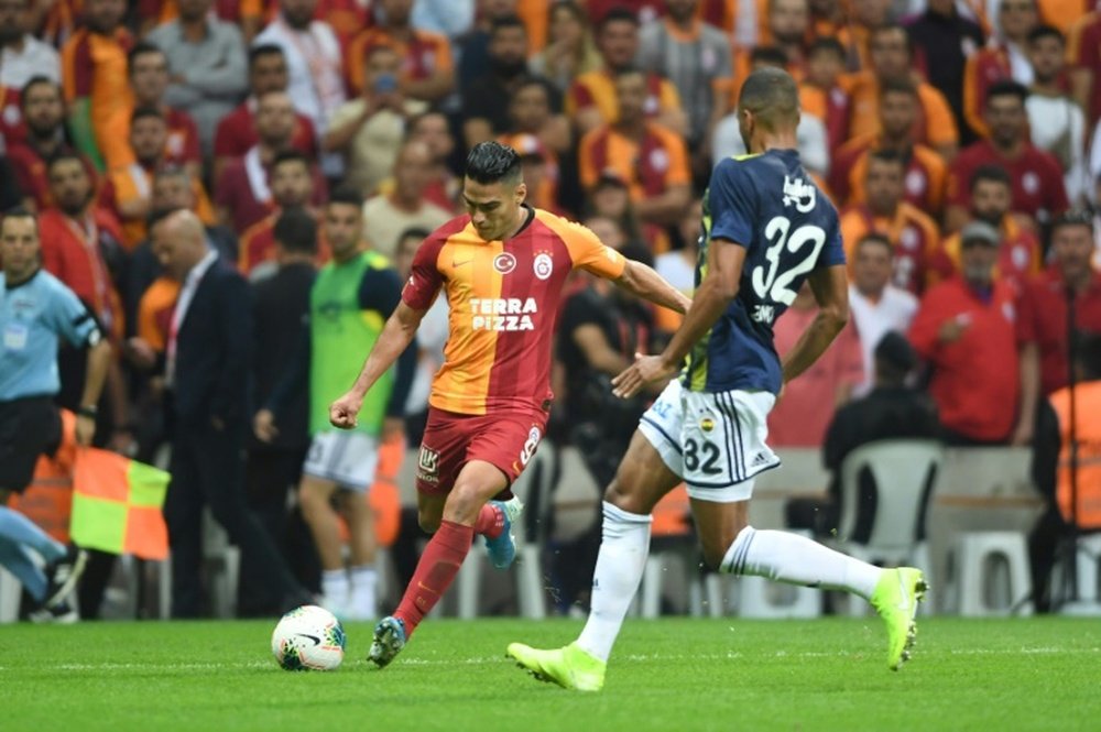 Falcao quiere salir del Galatasaray. AFP