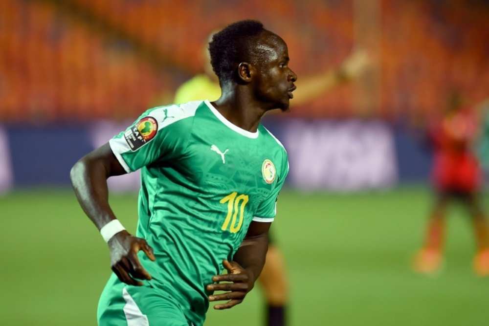Mané offre la victoire au Sénégal. AFO