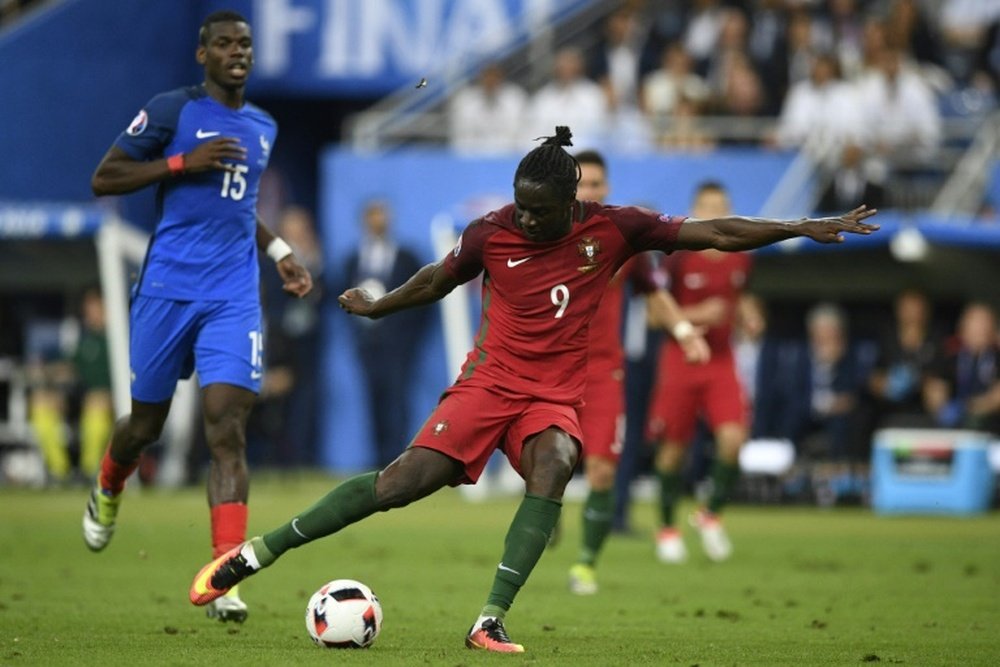 Le Portugais Eder inscrit le seul but de la finale de lEuro-2016 opposant son pays à la France, le 10 juillet au Stade de France