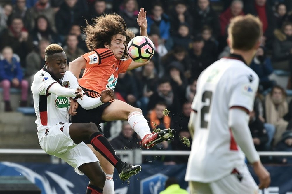 Manchester City and Tottenham are keen on Guendouzi. AFP