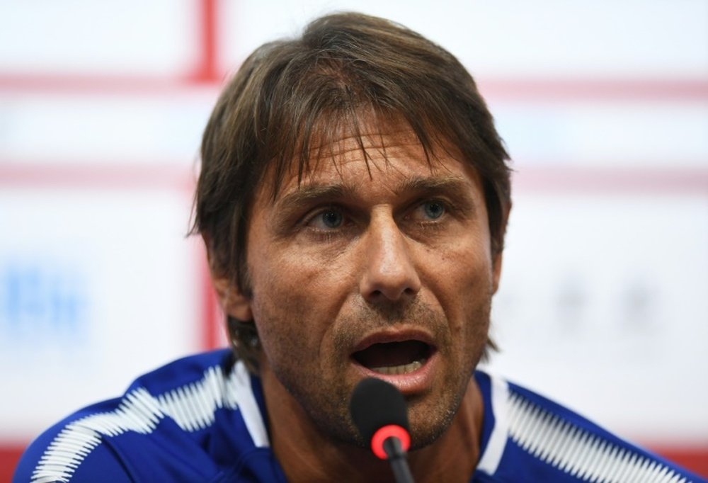 Conte says he will return to Italy. AFP