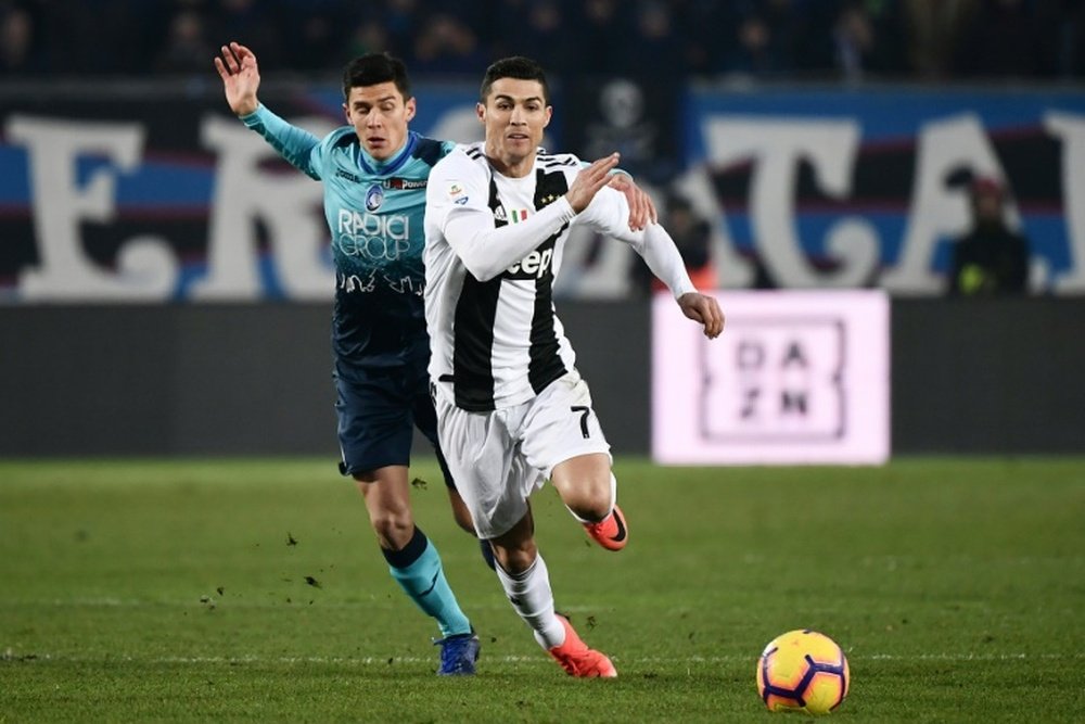 Ronaldo regala il pareggio alla Juve. AFP