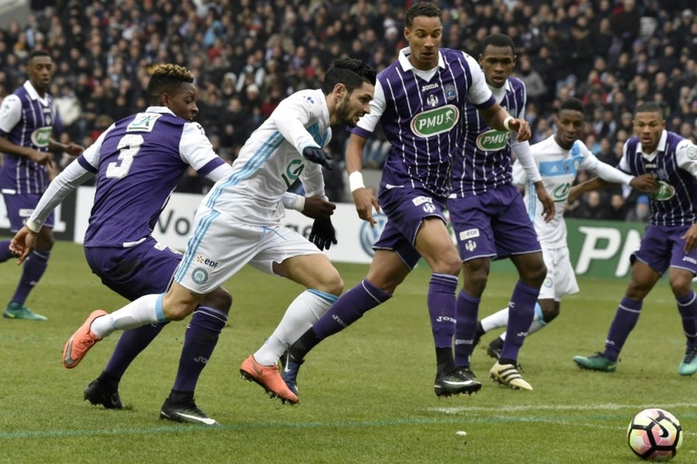 Marseille accueille Toulouse ce dimanche à 21 heures au Stade Vélodrome. AFP