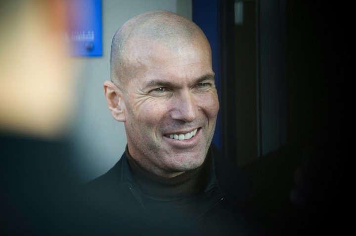 Zinedine Zidane em Marsella. AFP