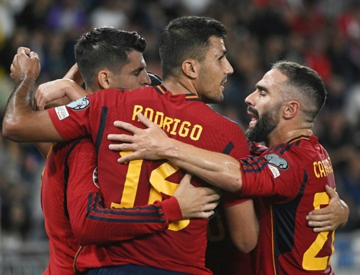 Espanha brilhou contra a Georgia