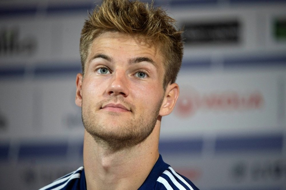El Crystal Palace anunció el fichaje de Joachim Andersen. AFP