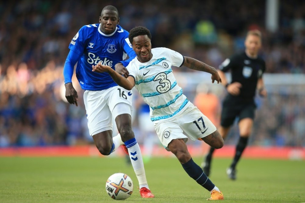 Abdoulaye Doucouré prolonge d'une saison avec Everton. AFP