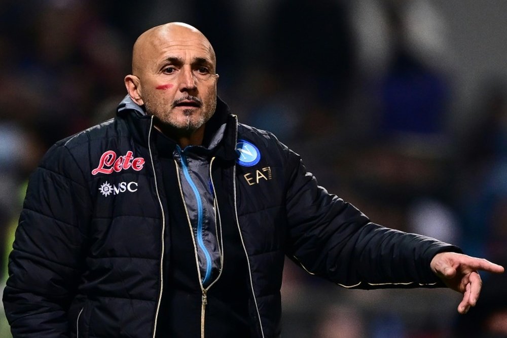 Spalletti pointe du doigt un arbitrage défavorable .afp