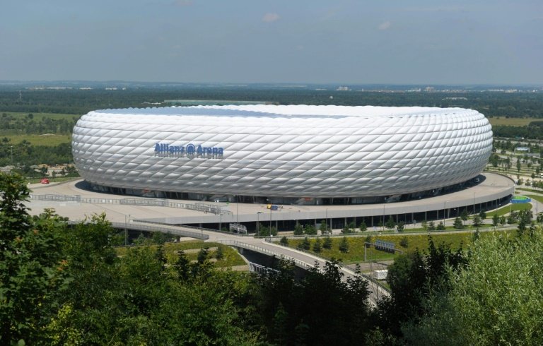 En el Allianz el 'Mia San Mia' es una liturgia. AFP