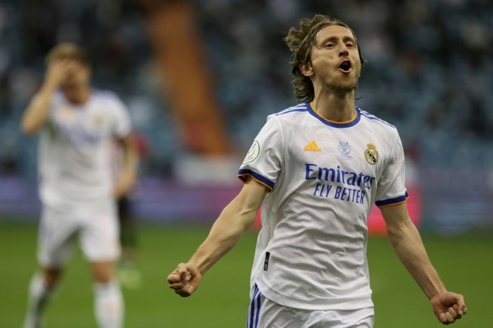 Modric, 'MVP' da final da Supercopa