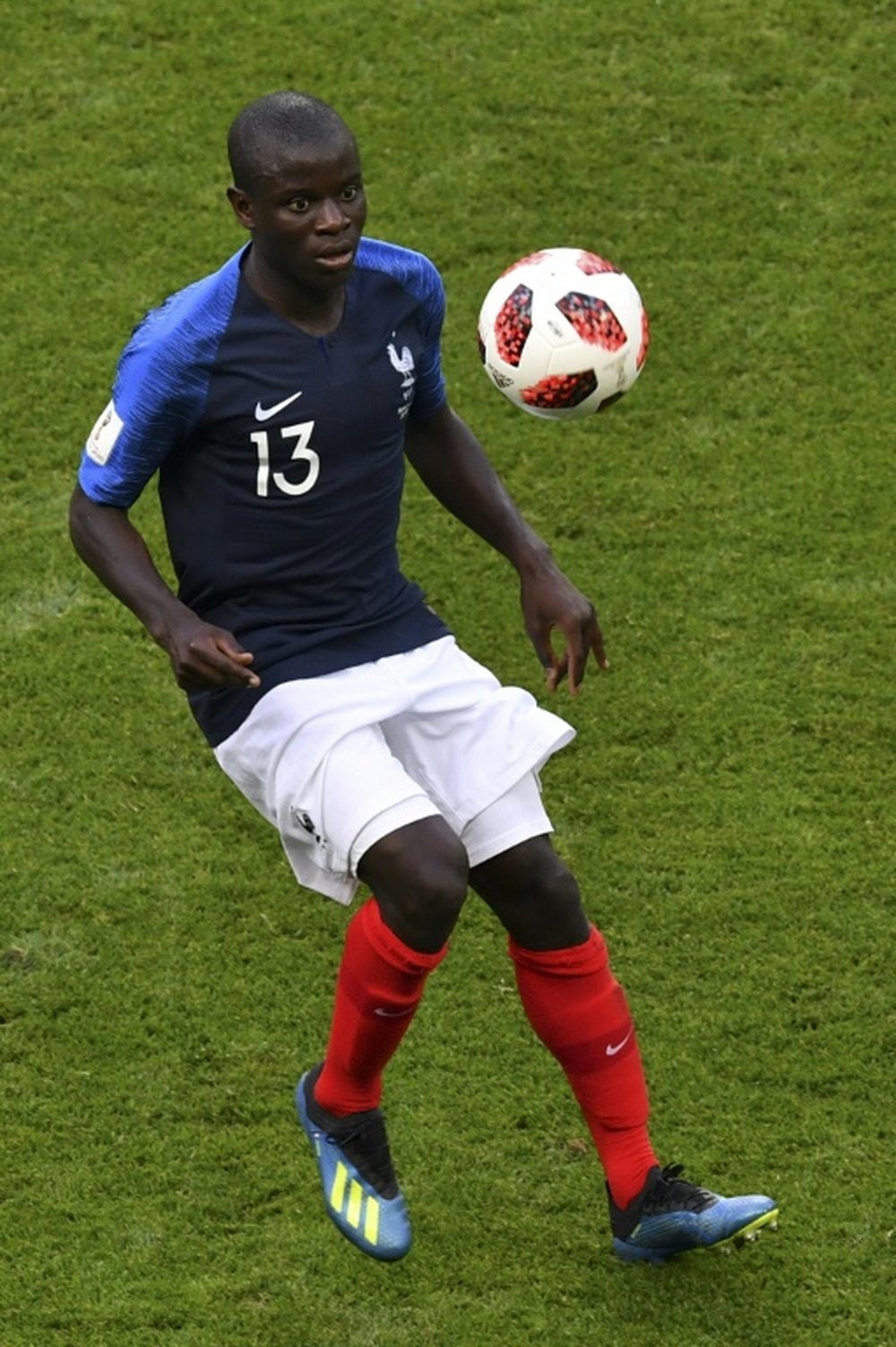 Kante was instrumental in France's World Cup triumph. AFP