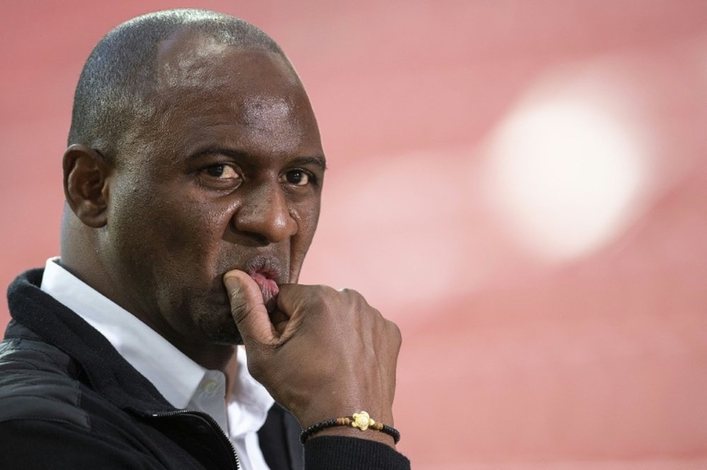 Vieira, la alternativa a Hodgson en el Crystal Palace. AFP