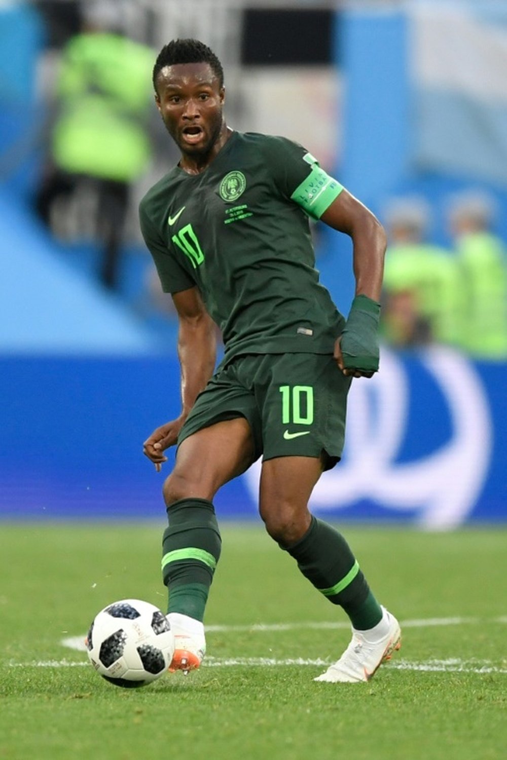 Mikel is keen to move closer to his family, who have remained in the UK. AFP