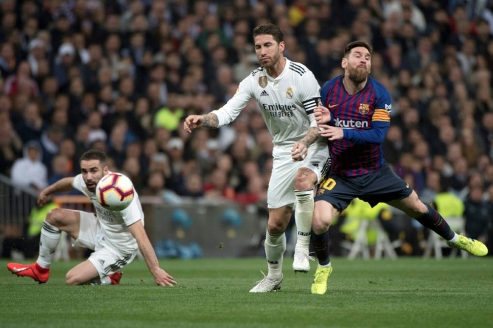 LaLiga demande à la Fédération espagnol de jouer le Clásico au Santiago Bernabéu. AFP