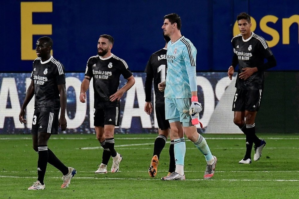 Zidane sacó cosas positivas del punto en La Cerámica. AFP