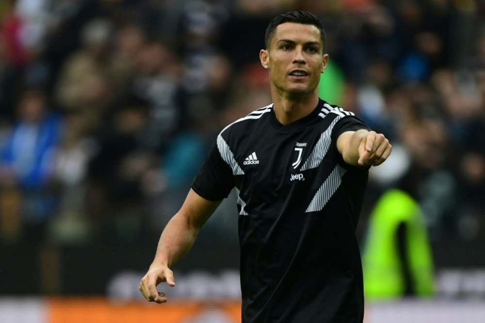 Ronaldo nella partita contro l'Udinese. Goal