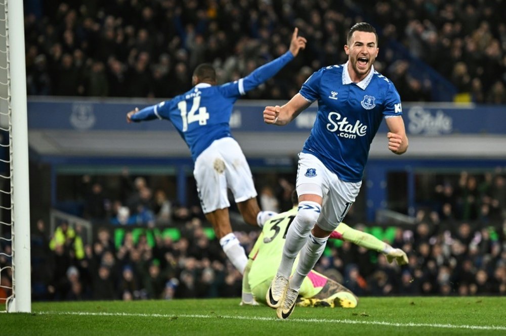 Everton were deducted 10 points this season. AFP