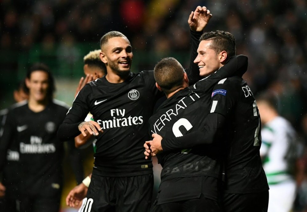 Julian Draxler impliqué sur le 4e but contre le Celtic FC en Ligue des champions. AFP