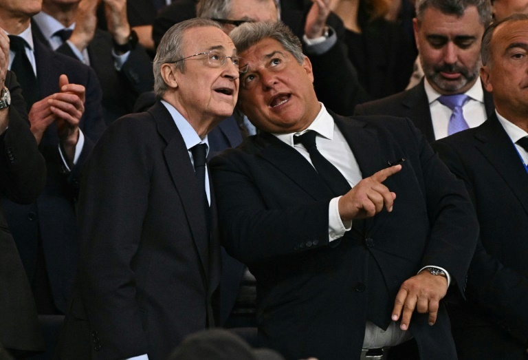 Florentino Pérez Joan Laporta Clasico