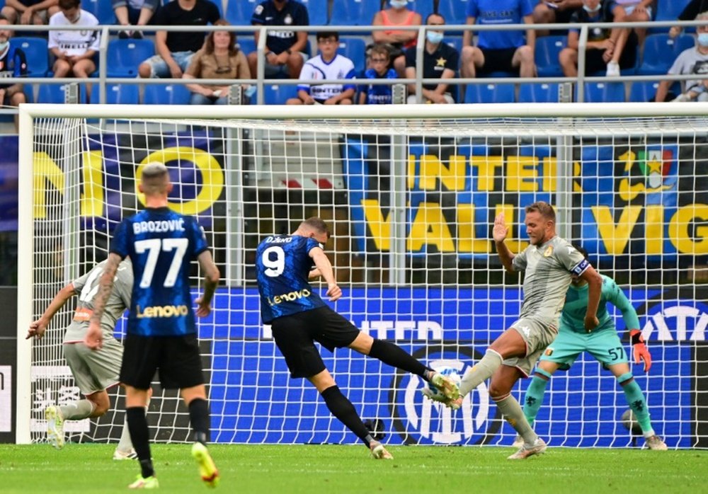 Le probabili formazioni di Sampdoria-Inter. AFP