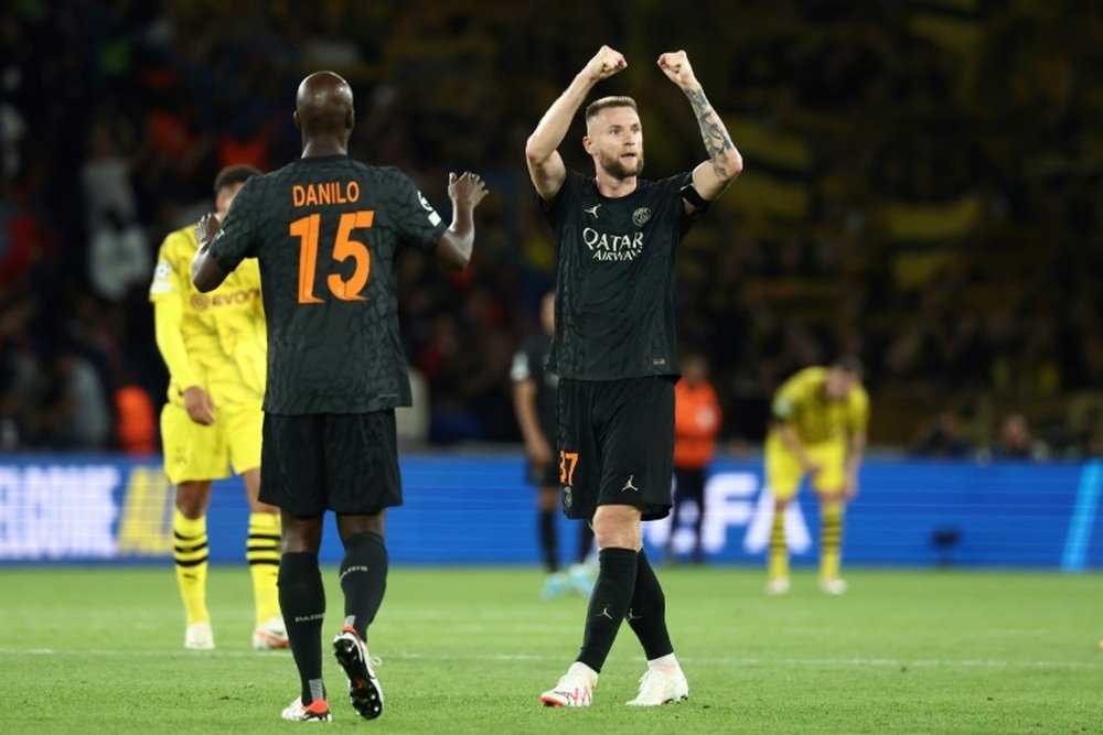Skriniar could make a return to the Serie A after leaving Inter. AFP