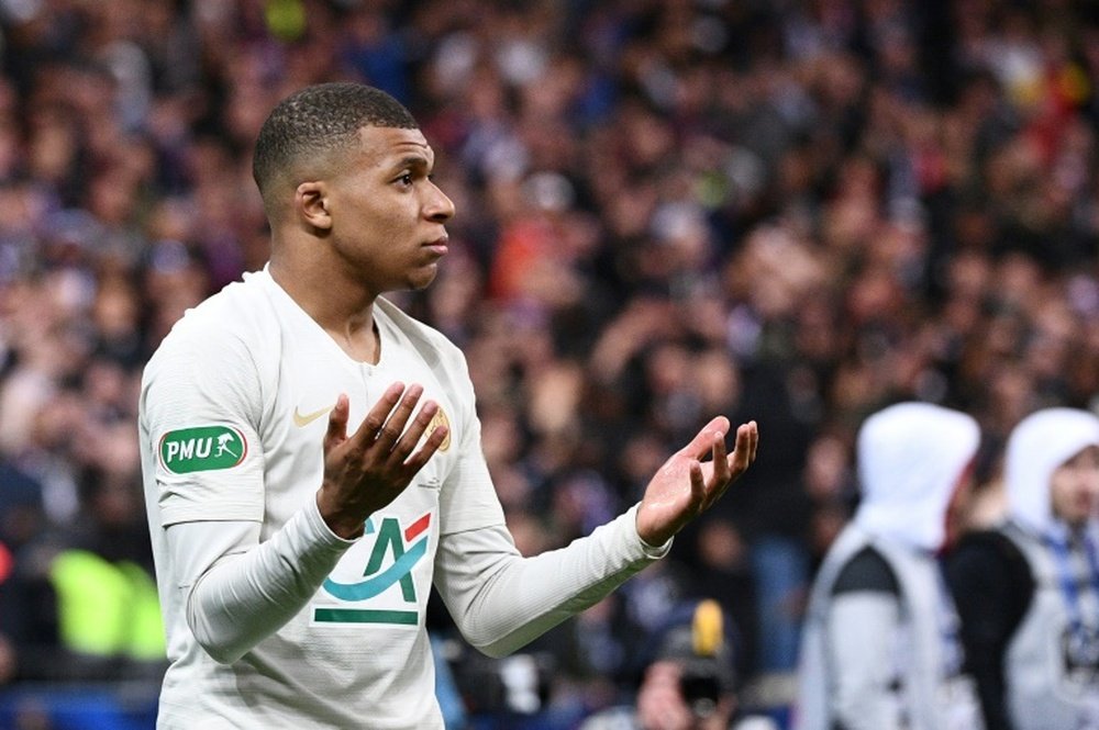 Mbappé's attitude is coming into question. AFP