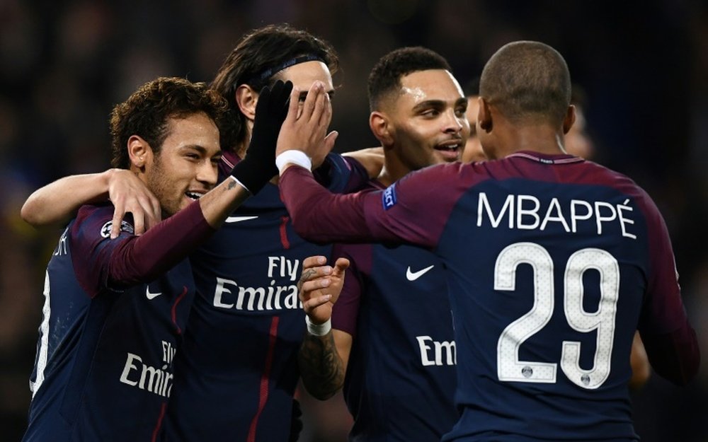 PSG come up against Bayern Munich in the Champions League on Tuesday night. AFP