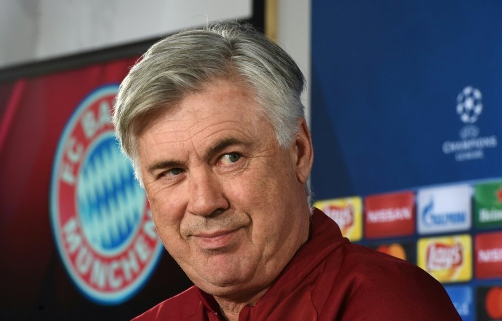 L'entraîneur italien du Bayern Munich, Carlo Ancelotti. AFP
