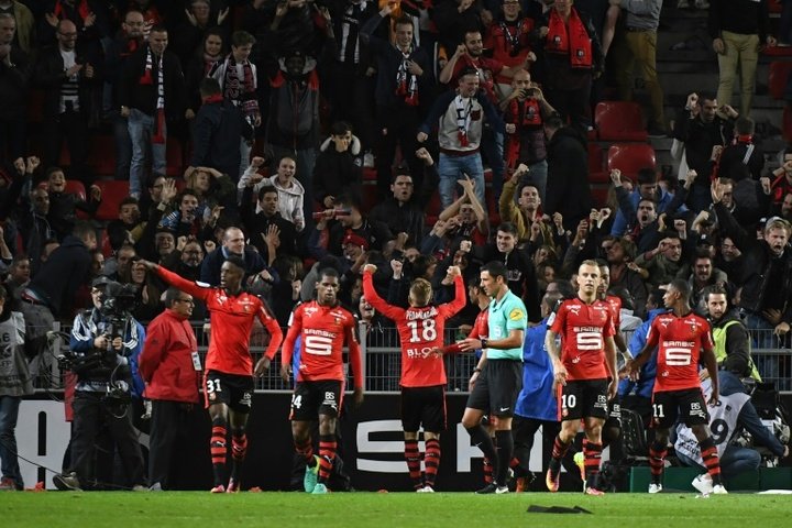 El Rennes firma su cuatro victoria consecutiva en casa ante el Guingamp