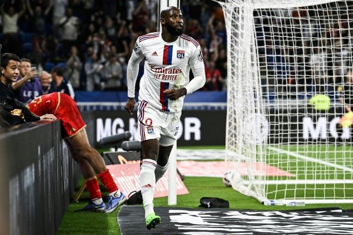 El Lyon goleó al Angers. AFP