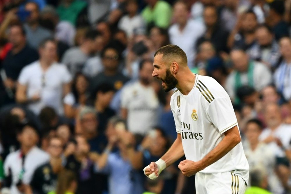 Benzema fails to find the net in the important games. AFP