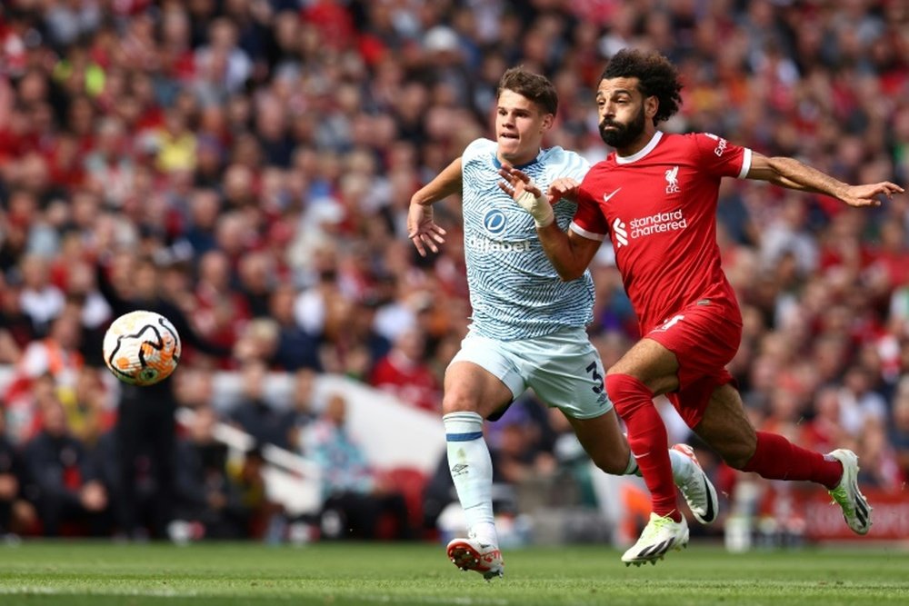 Liverpool are on the verge of reaching a final agreement for Kerkez. AFP