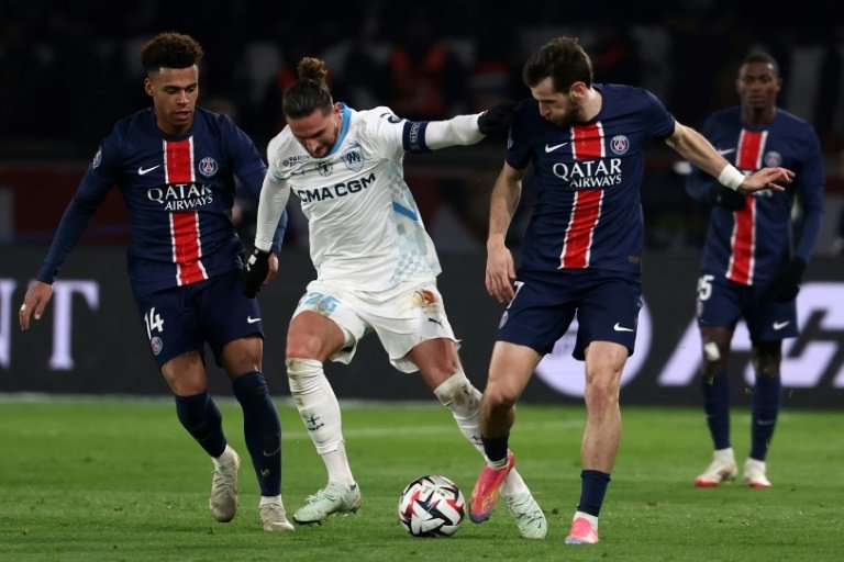 Rabiot réagit à la victoire du PSG en Ligue des champions. AFP