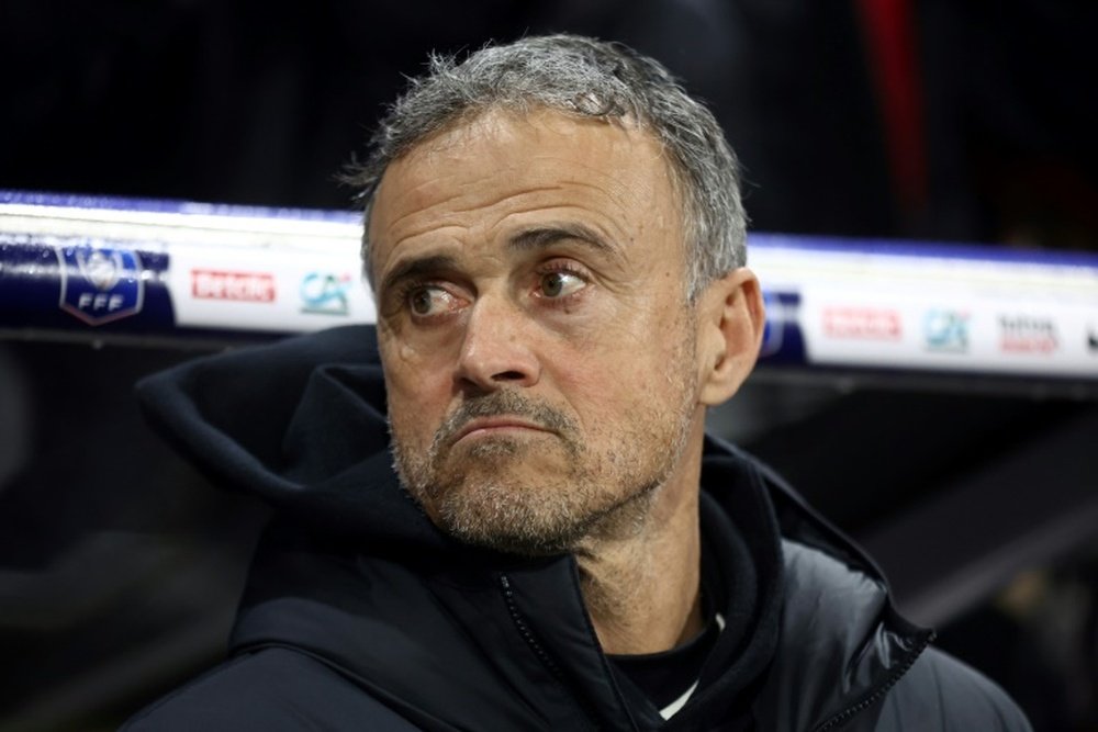 Luis Enrique recordó a su hija Xana. AFP