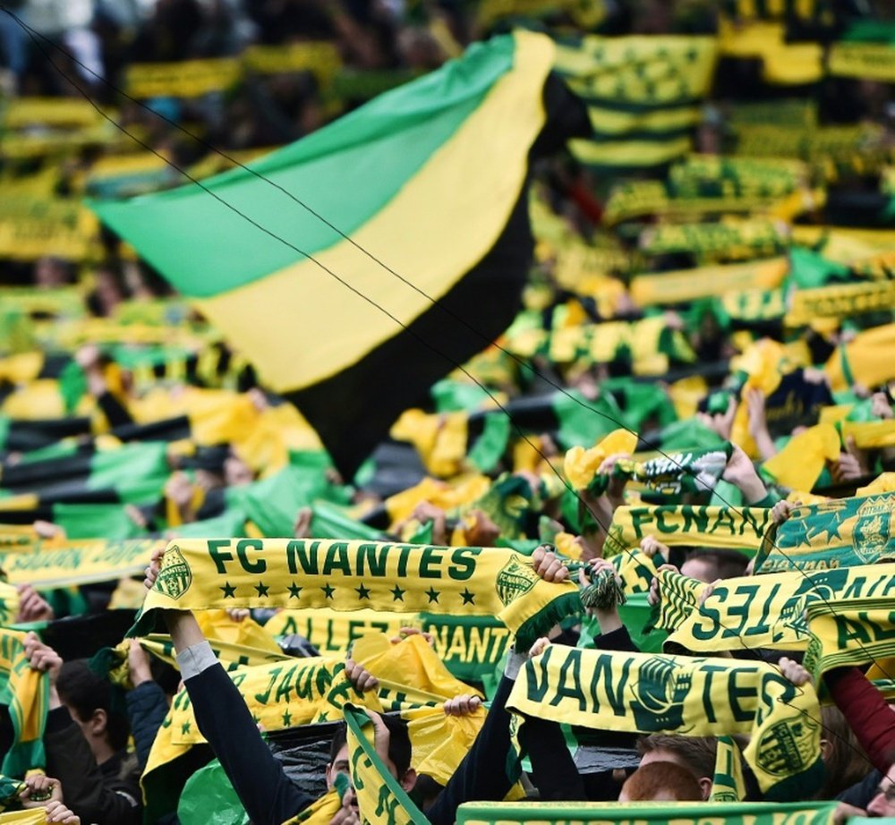 Des actes de vandalismes contre la boutique officielle du FC Nantes ont été commis. AFP