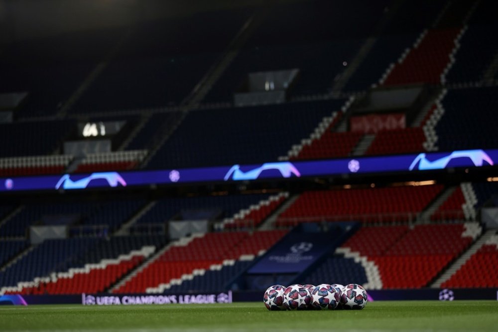 As televisões francesas rescindem seus contratos com a Ligue 1. AFP
