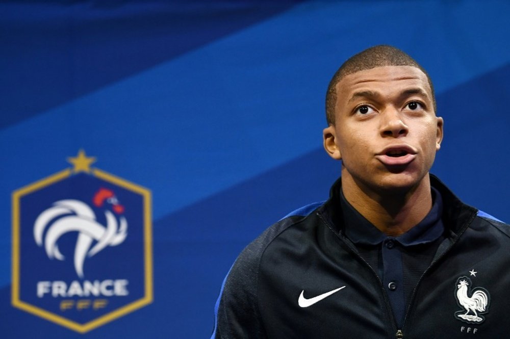 Mbappe: I won't save the day. AFP