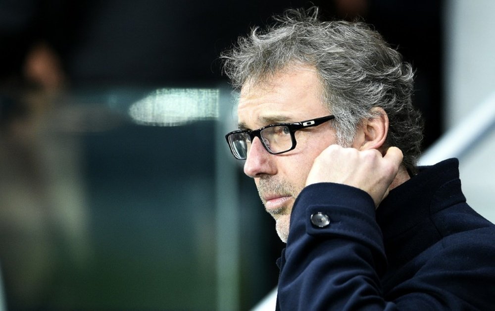 El entrenador del PSG, Laurent Blanc. AFP