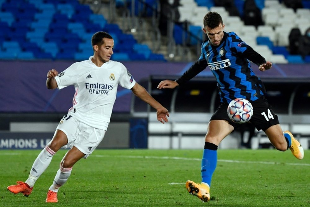 Prováveis escalações de Inter de Milão e Real Madrid. AFP